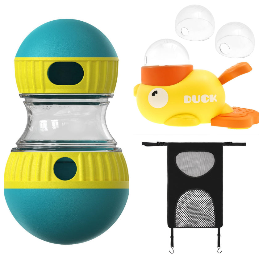 Dispensing Tumbler Food Ball Puzzle Toy