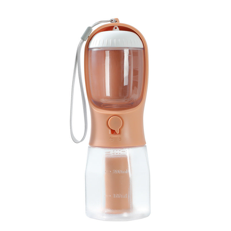 Small Multi-functional Dog Drinking Food Garbage Bag Cup