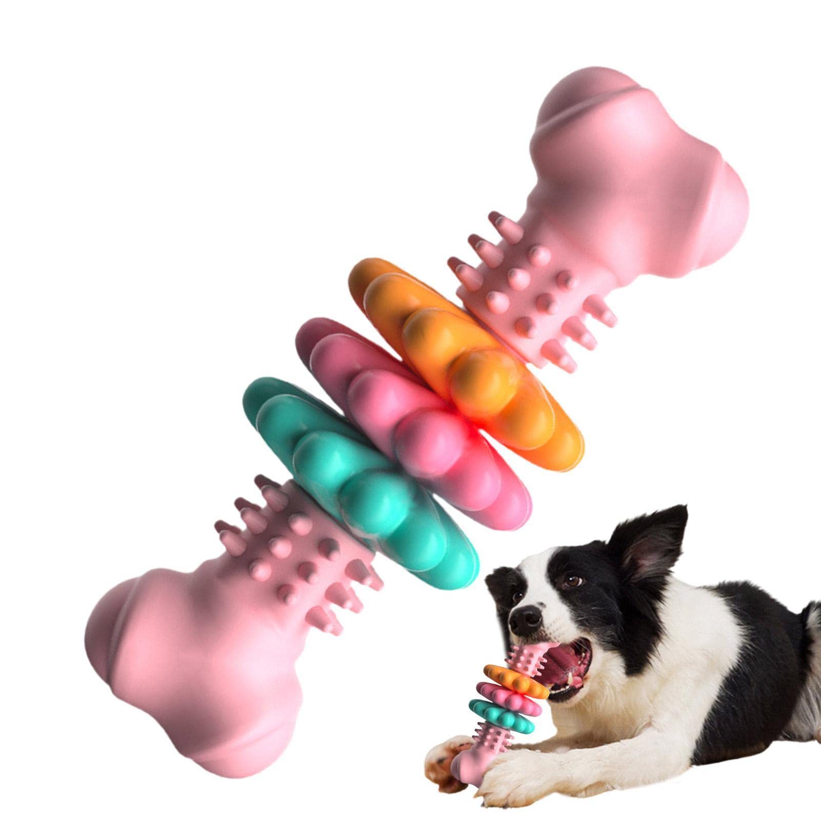 Dog Chew Bone Teeth Cleaning Toys Indestructible