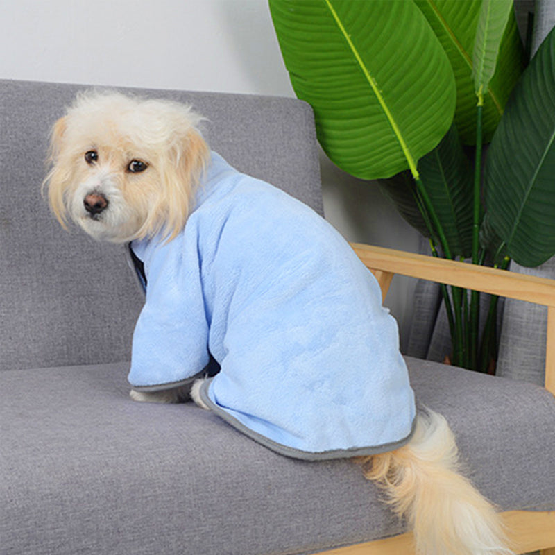 Quick-drying Absorbent Bathrobe Towel Dog Towel