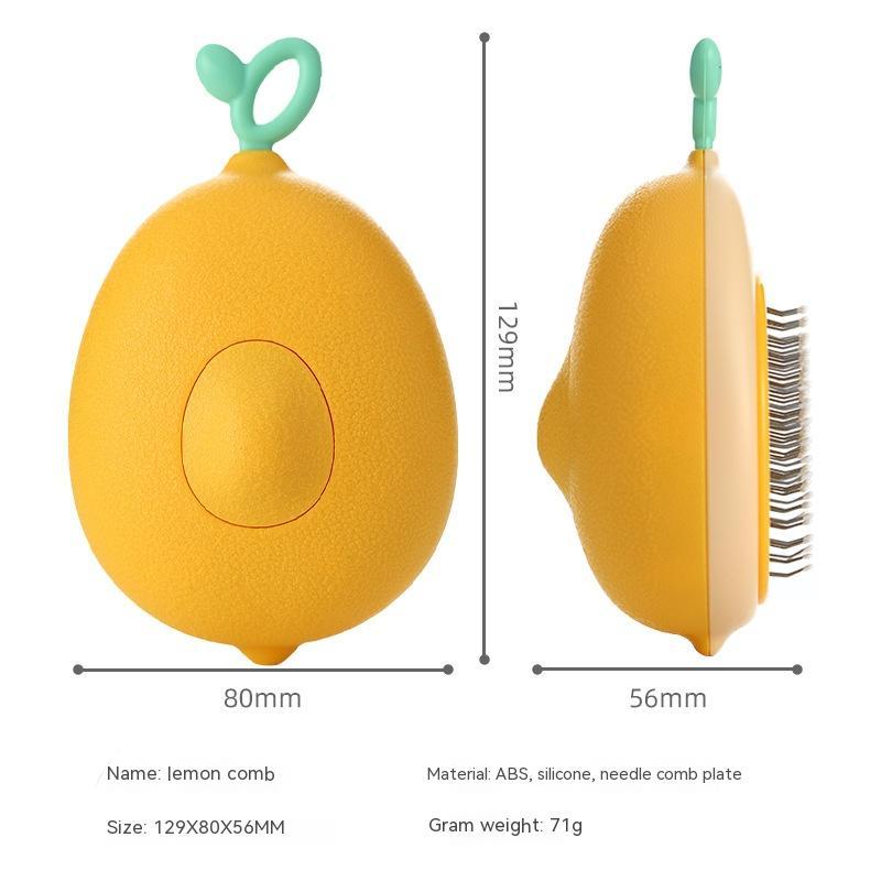 Pet Brush Hair Remover Cleaning Avocado Shaped Grooming Tool