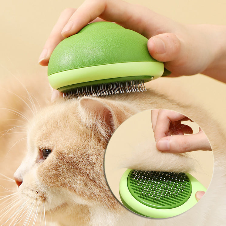 Pet Brush Hair Remover Cleaning Avocado Shaped Grooming Tool