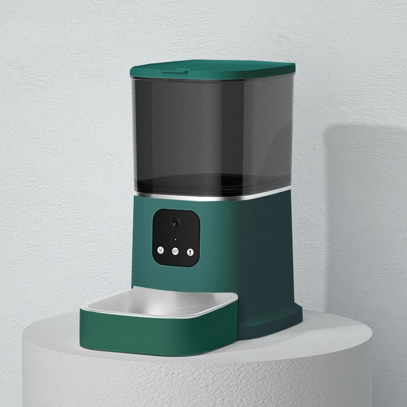 Pet Automatic Feeder Large Capacity Smart Voice Recorder APP Control Timer Feeding