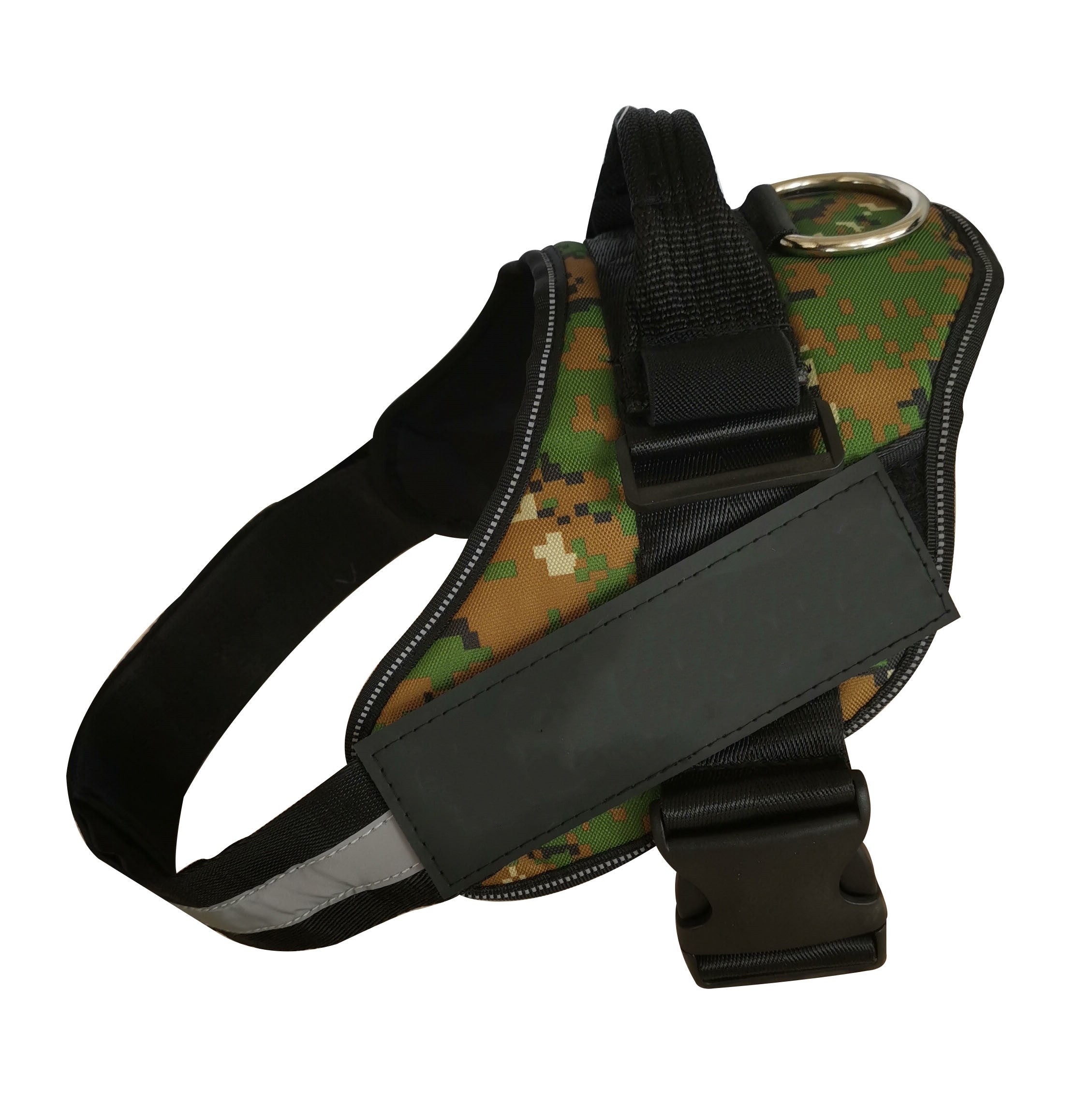No Pull Reflective Breathable Adjustable Pet Harness