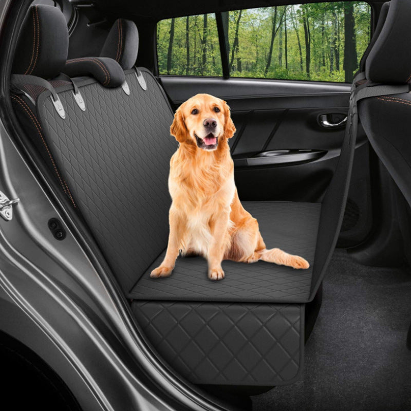 Dog Mesh Hammock Safety Protector Car Rear Back Seat Mat