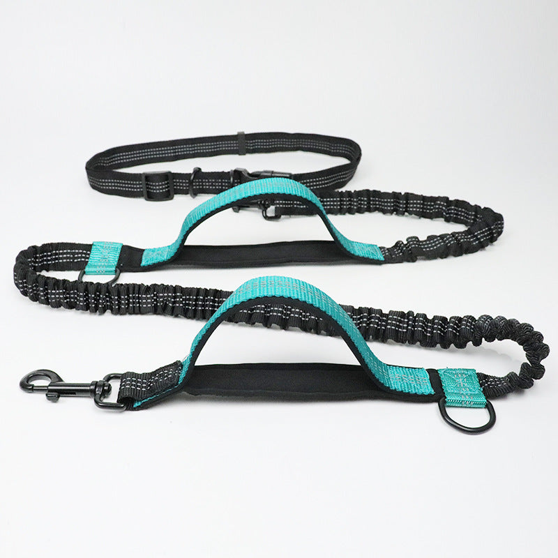 multi-function running reflective pull dog leash
