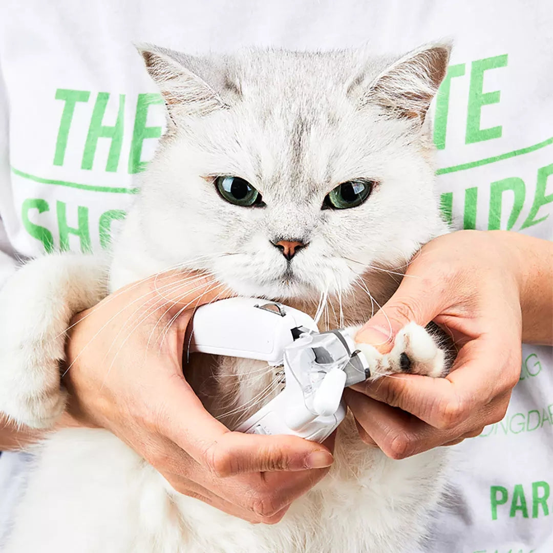 Professional Pet Nail Clipper with LED Light
