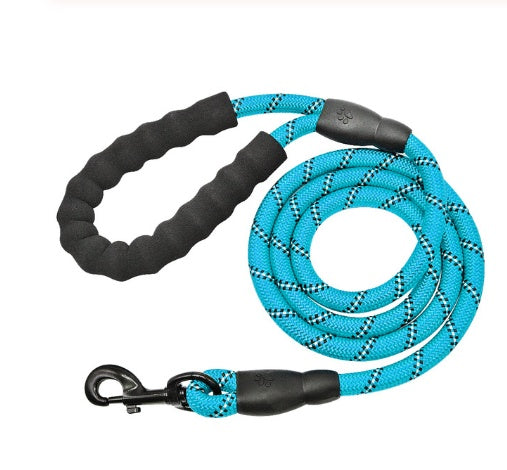 Reflective Dog Nylon Leash Rope For Small Medium Large Dogs Walking Training
