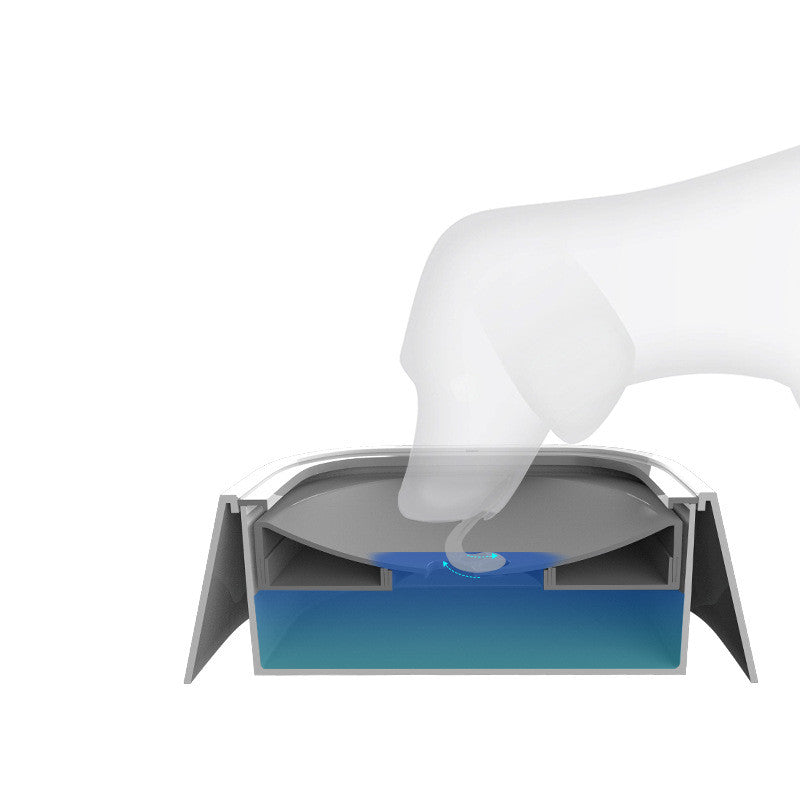1.5L Pet Anti-Overflow Slow Water Feeder Dispenser