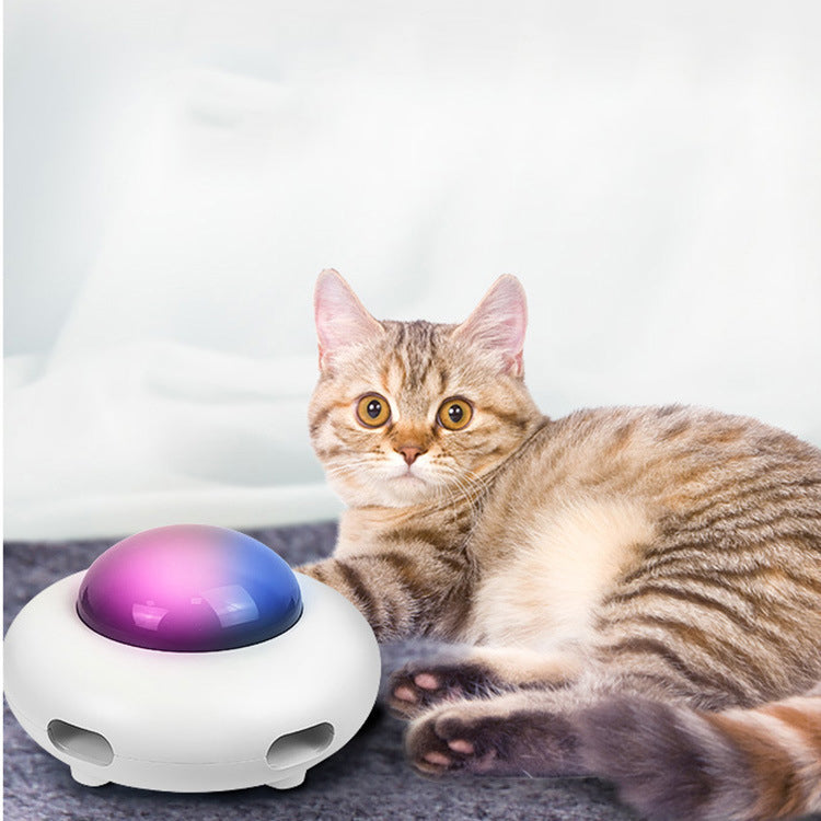Pet Toy Gravity UFO Flying Saucer