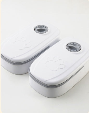 Smart Automatic Pet Feeder with Timer - Stainless Steel Bowl for Dogs & Cats