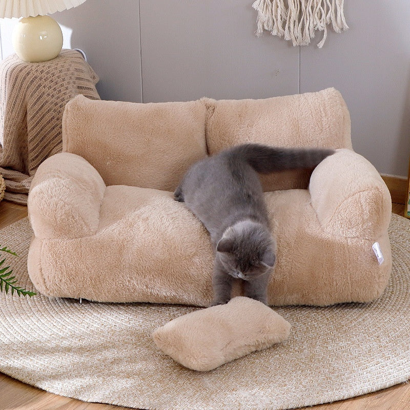 Luxury Pet Winter Warm Sofa Bed