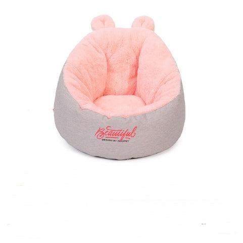Pet Bed Warming Soft Sleeping Bag Cushion Kennel
