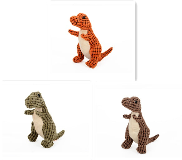 Giant Dinosaur Interactive Dog Toy For Large Dogs