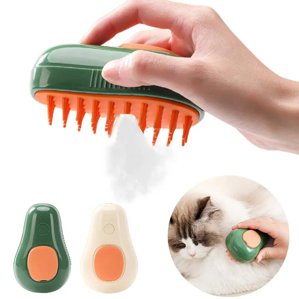 Steamy Grooming Comb Electric Self Cleaning