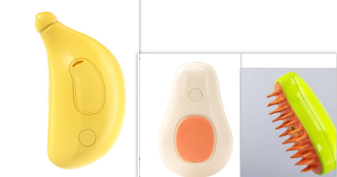 Steamy Grooming Comb Electric Self Cleaning