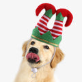 Christmas Funny Striped Clown Dog Hat