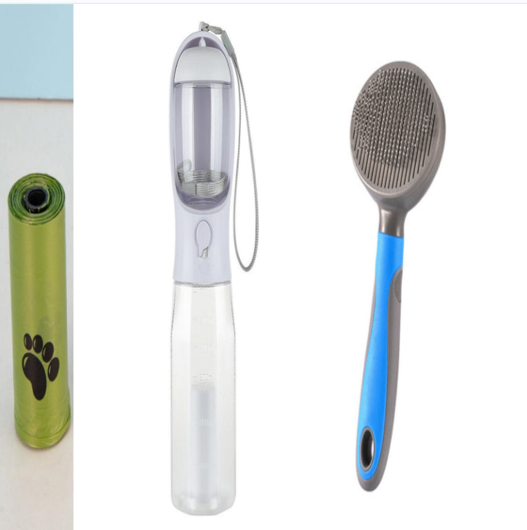 Portable PET Water Bottle Food Feeder