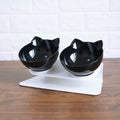 Cat Double Food Bowl Protects Cervical Vertebra