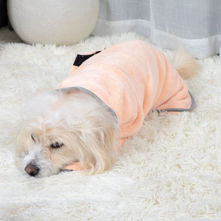Quick-drying Absorbent Bathrobe Towel Dog Towel