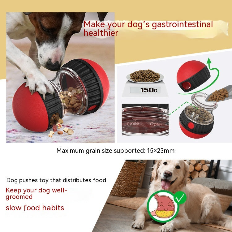 Dispensing Tumbler Food Ball Puzzle Toy