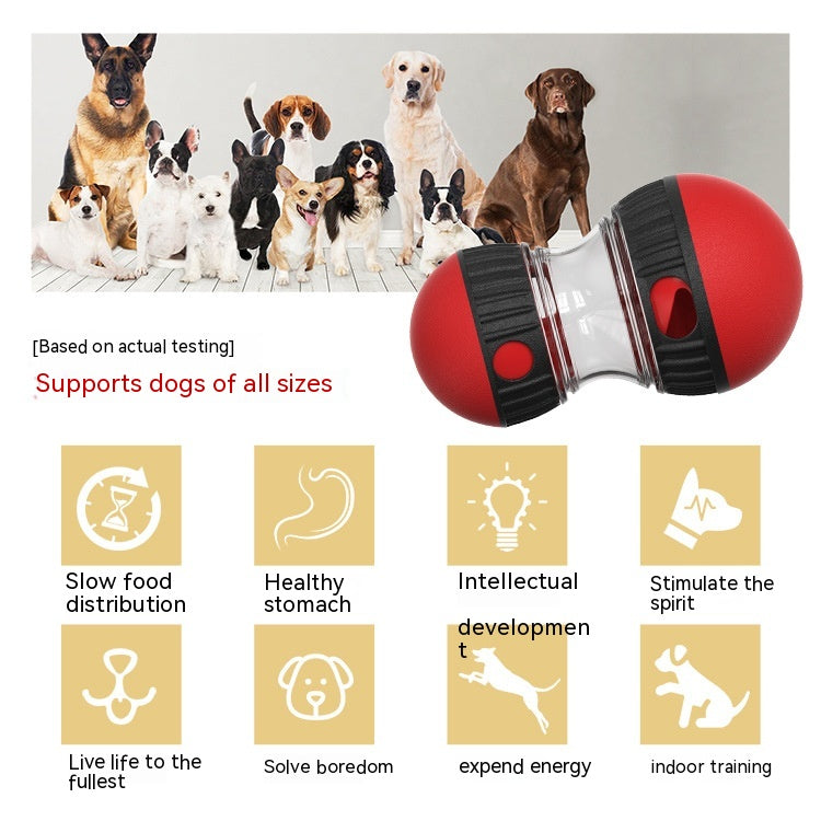 Dispensing Tumbler Food Ball Puzzle Toy