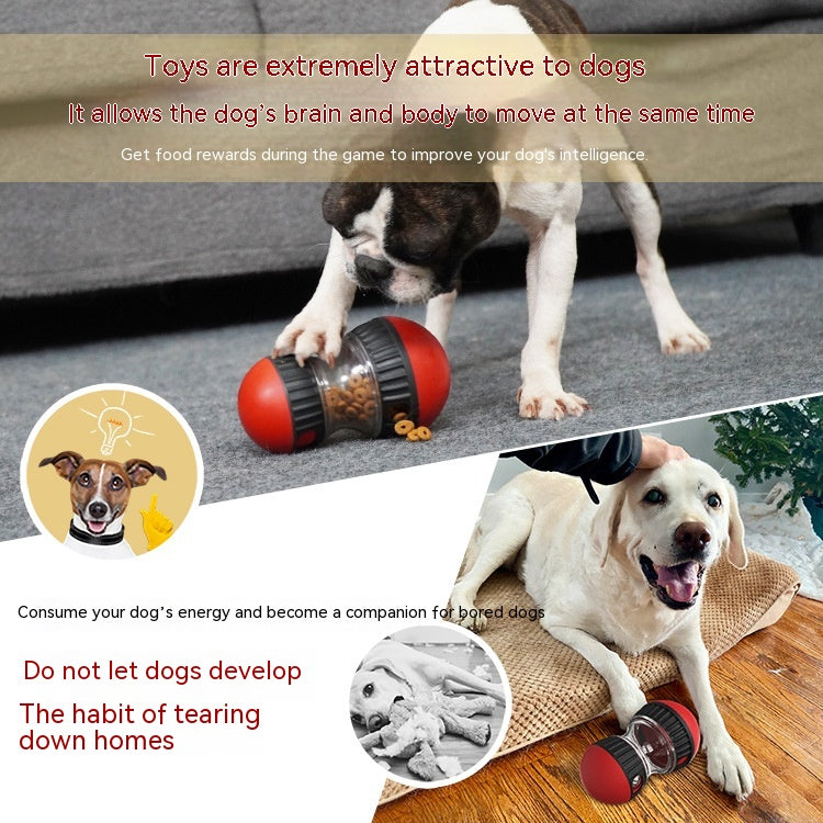Dispensing Tumbler Food Ball Puzzle Toy