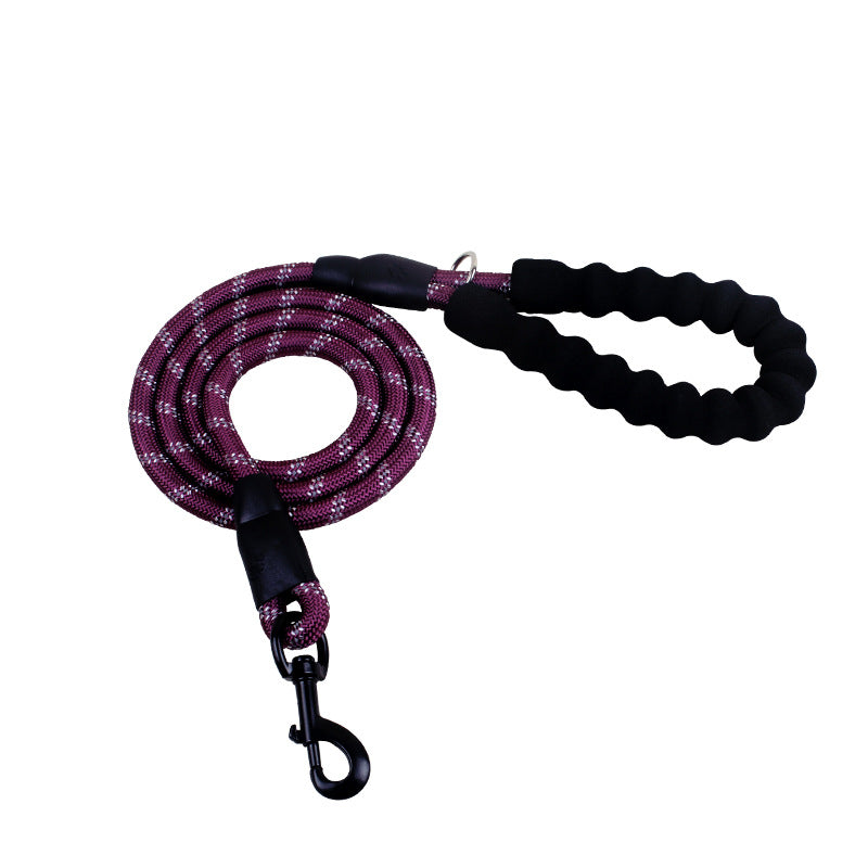 Reflective Dog Nylon Leash Rope For Small Medium Large Dogs Walking Training