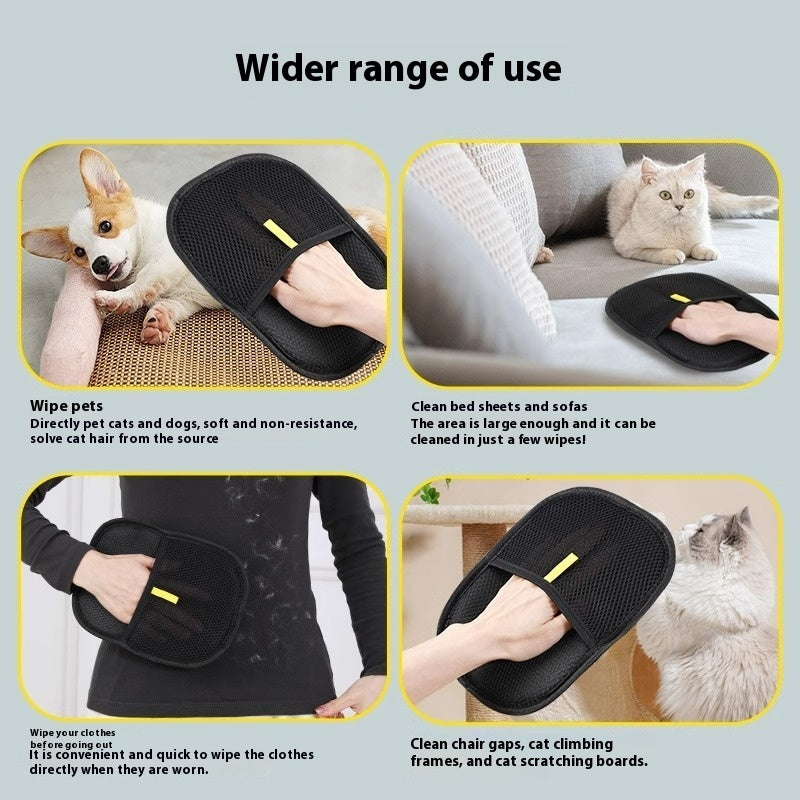 Pet Hair Remover Mitt  Deshedding Brush Glove