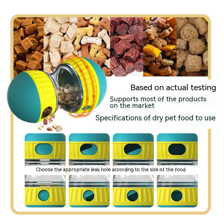 Dispensing Tumbler Food Ball Puzzle Toy