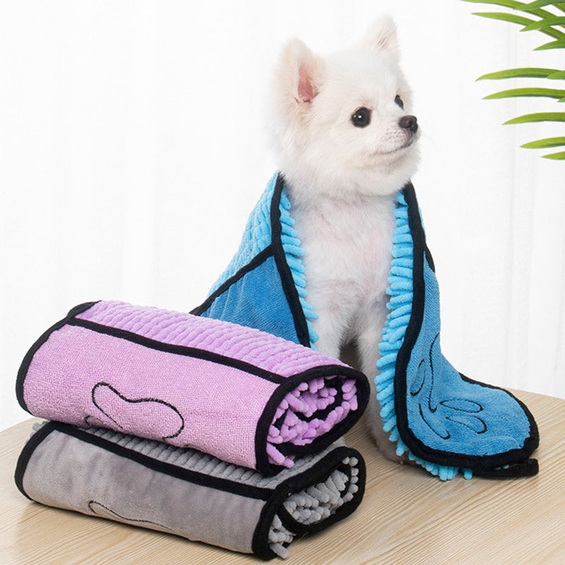 Pet Super Absorbent Bathrobe Microfiber Bath Towels