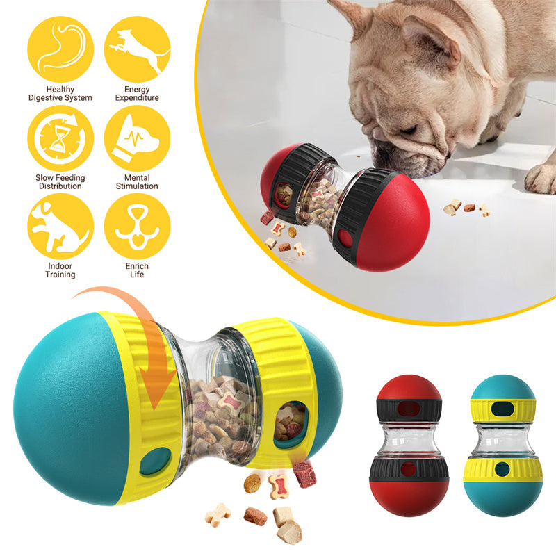 Dispensing Tumbler Food Ball Puzzle Toy