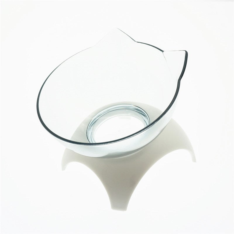 Cat Double Food Bowl Protects Cervical Vertebra