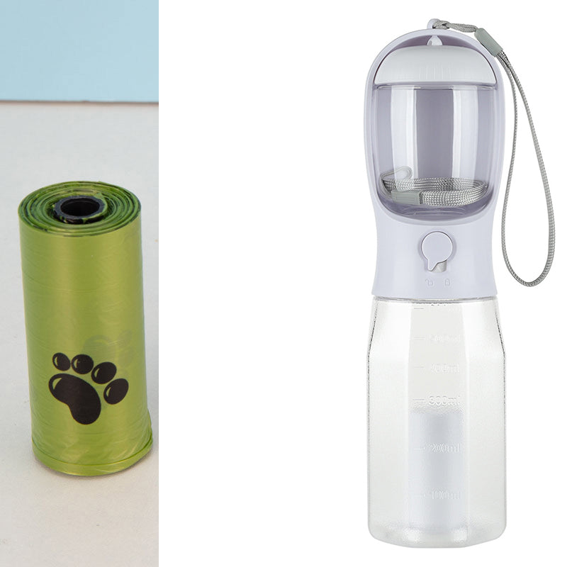 Portable PET Water Bottle Food Feeder