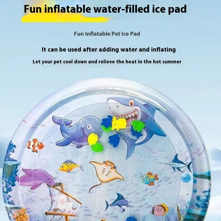 Cooling Water Bed Cushion Ice Pad Sleeping Mat For Dogs and Cats