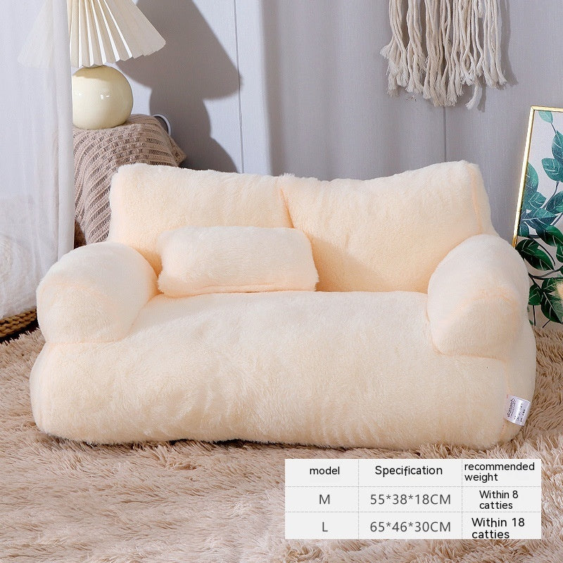 Luxury Pet Winter Warm Sofa Bed