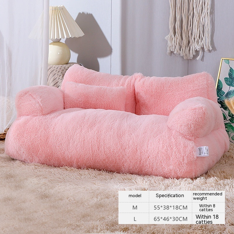 Luxury Pet Winter Warm Sofa Bed