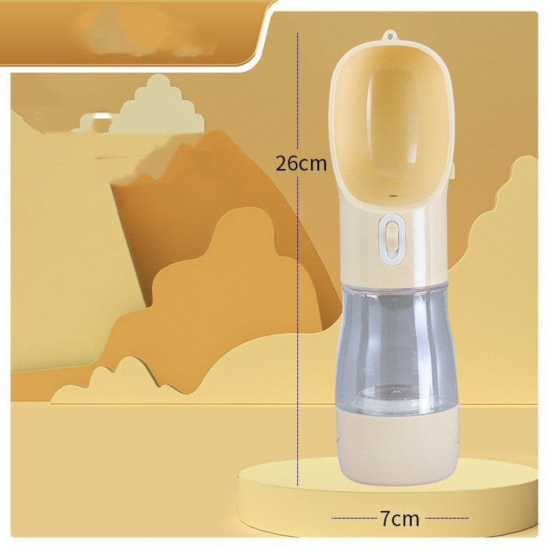 Pet Water Bottle and Feeder Bowl