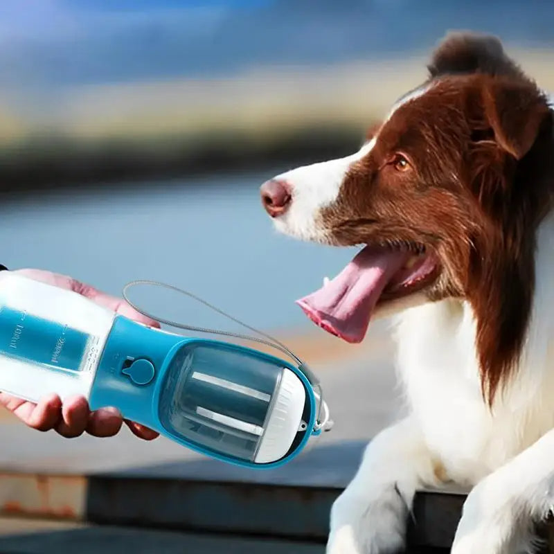 Small Multi-functional Dog Drinking Food Garbage Bag Cup