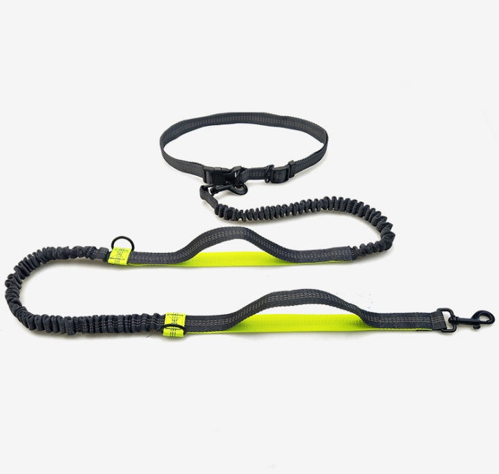 multi-function running reflective pull dog leash