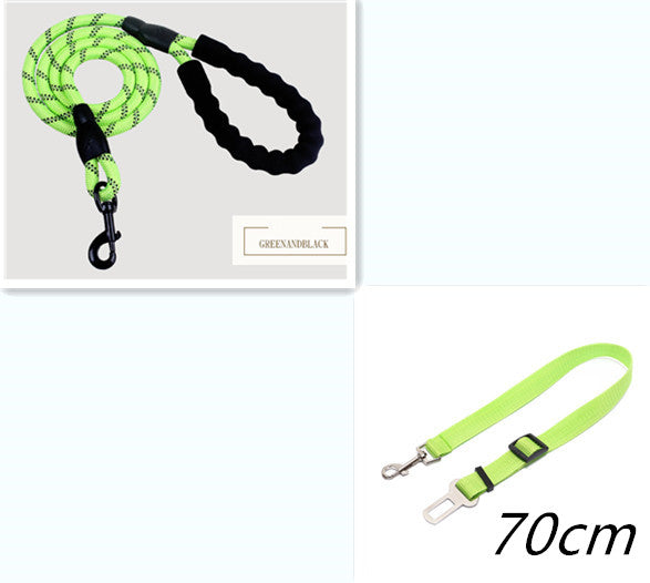 Reflective Dog Nylon Leash Rope For Small Medium Large Dogs Walking Training