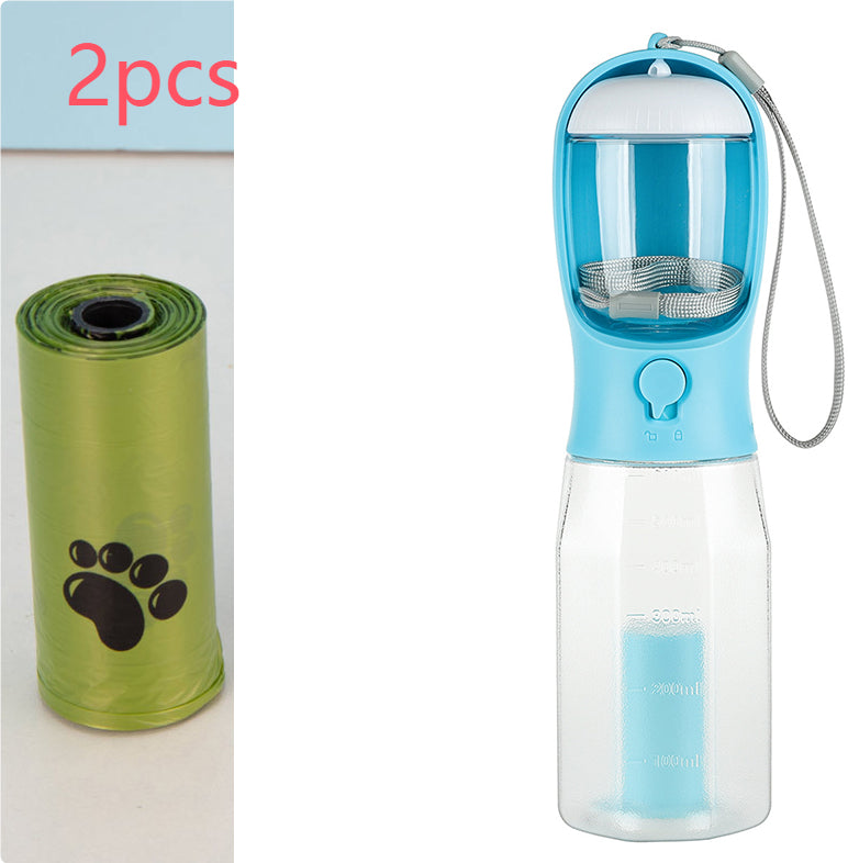 Portable PET Water Bottle Food Feeder