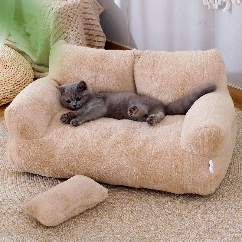 Luxury Pet Winter Warm Sofa Bed