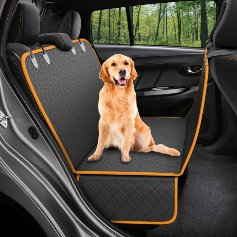 Dog Mesh Hammock Safety Protector Car Rear Back Seat Mat