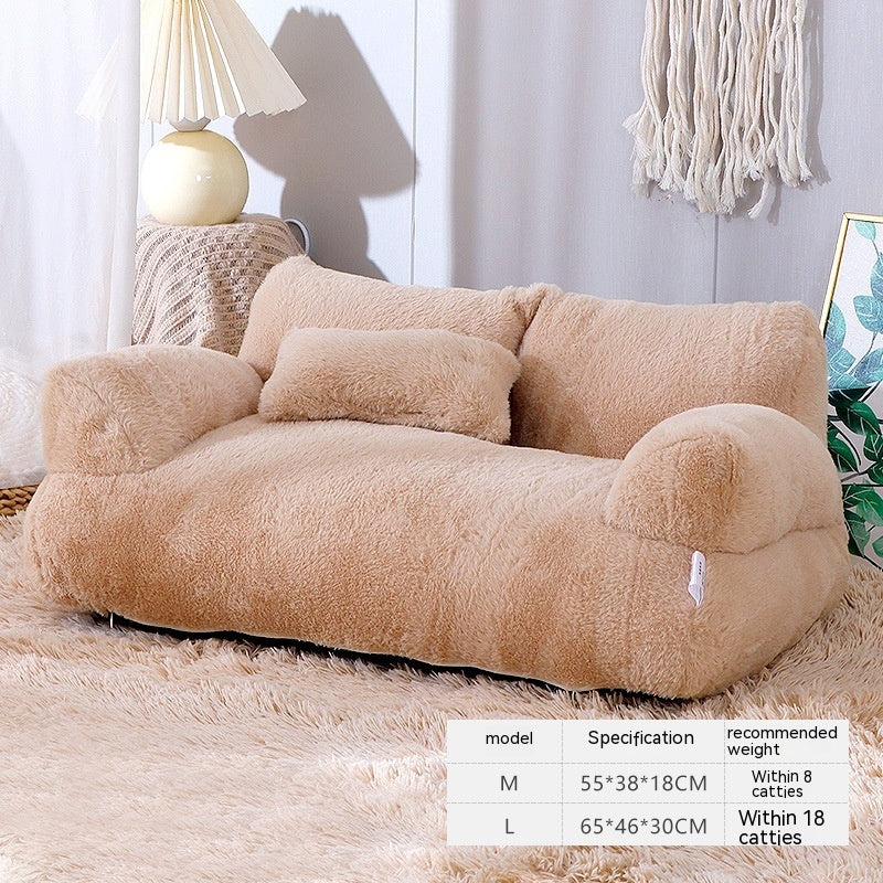 Luxury Pet Winter Warm Sofa Bed