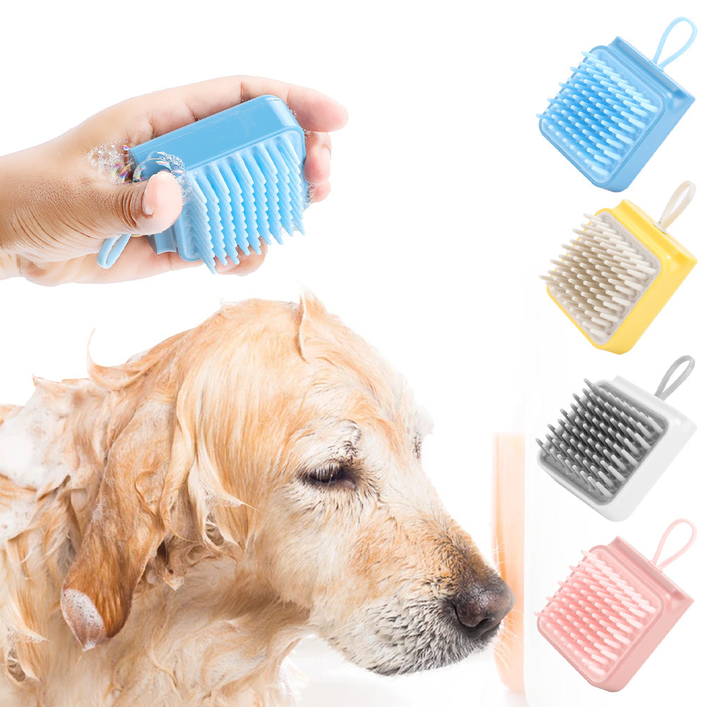 Pet Bath Brush Comb  Remove Hair Knots