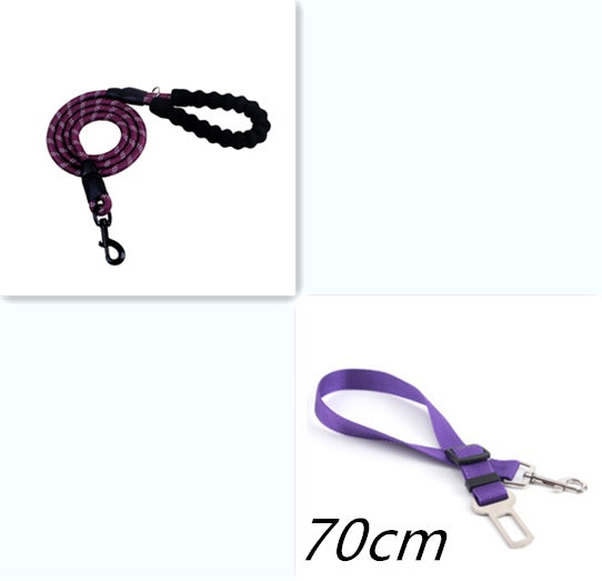 Reflective Dog Nylon Leash Rope For Small Medium Large Dogs Walking Training