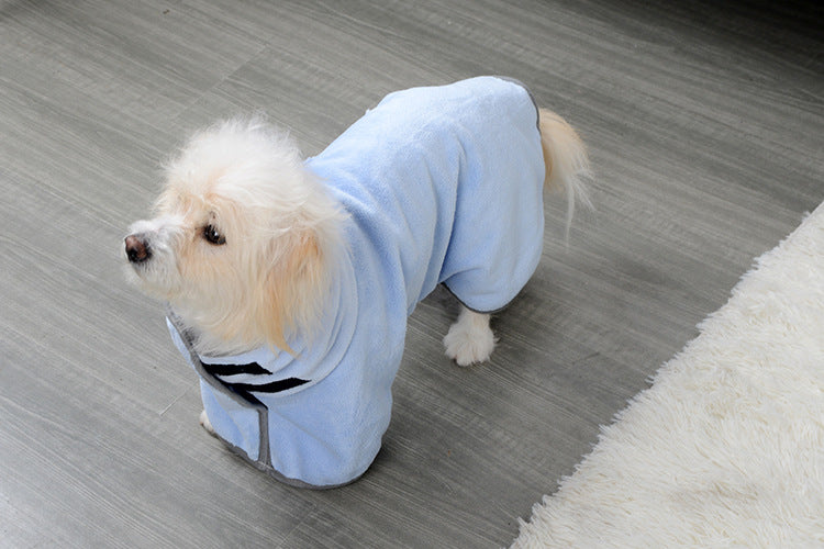 Quick-drying Absorbent Bathrobe Towel Dog Towel