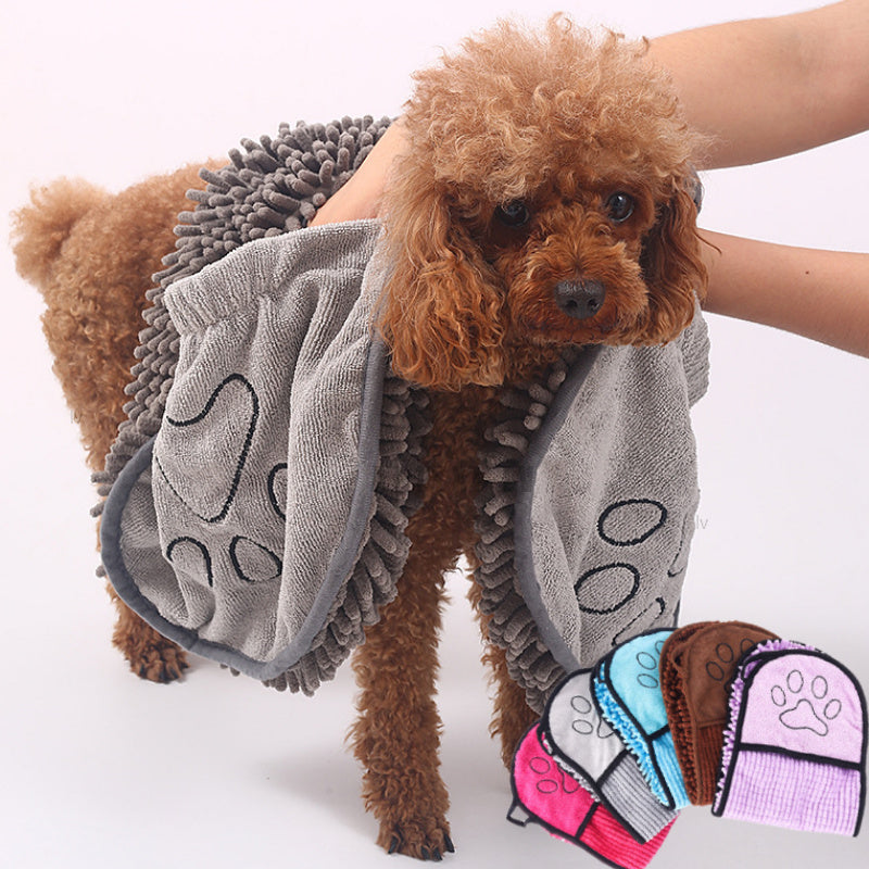 Pet Super Absorbent Bathrobe Microfiber Bath Towels