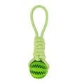 Interactive Hemp Rope Rubber Balls